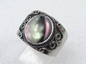 色石　指輪(21.5号)